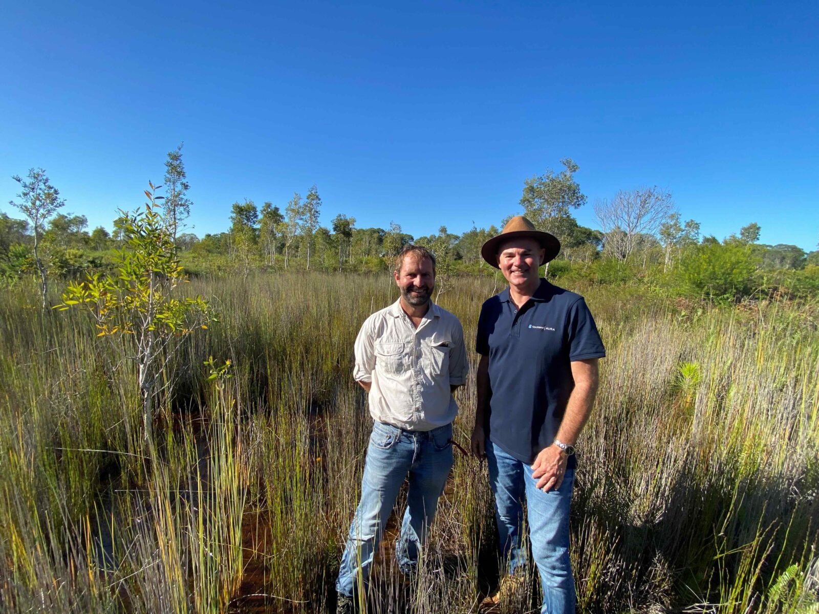 Dr Mark Bayley and Mark Stephens